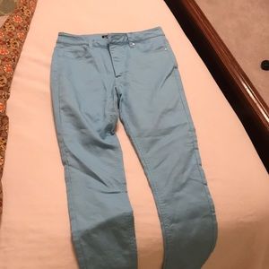 Light blue pants